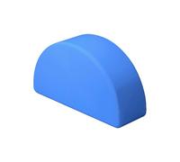 Half Round Yoga Brick, 24.5x12.5x7.6cm EVA Foam Block, High Density Soft Surfaced, Fitness Balance Support for Stretching, Pilates, Gym, Workout Use