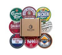 Half Time Club Posavasos con diseño de Liverpool Football Beer Mat - Perfecto para un regalo o regalo para cualquier fan del Liverpool (paquete de 8)