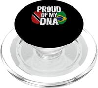 Half Trinidadian Brazilian Roots Proud of My DNA PopSockets PopGrip para MagSafe