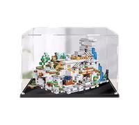HALFS Vitrina acrílica para Lego Minecraft The Mountain Cave 21137 - 3 mm, transparente