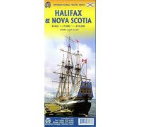 Halifax & Nova Scotia (incl. Dartmouth): ITM Travel Reference Map 1:9000