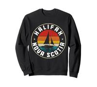 Halifax Nueva Escocia Vela Canadá Canadiense Vintage Sudadera