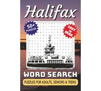 Halifax Word Search Puzzle Book: Word Searches with Easy-to-Read Print, Halifax Landmarks, Culture, History & Coastal Themes | 6x9 Inches, 112 Pages | ... Puzzles… Great for Travel, Gifts & Free Time