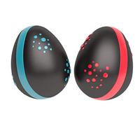 Halilit Hi-Lo Egg Shakers (Pair). High-end Hand Shaker Percussion Musical Instrument. Percussionists of All Levels. Teens & Adults. Built to Last