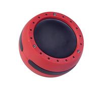 Halilit Hi-Lo Hand Shaker. High Quality Hand Percussion Musical Instrument. Percussionists of All Levels. Teens & Adults. Durable Easy Grip (Red)