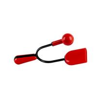 Halilit Hi-Lo Vibraslap. Adjustable Slider. Professional Hand Percussion Shaker Musical Instrument. Teens & Adults. Durable & Easy to Master - Red