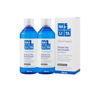 Halita Bad Breath Mouthwash - Enjuague Bucal 500 ml - Pack de 2 - Control del Mal Aliento - Original