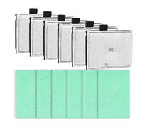 Haliya Paquete de filtros CF1 de 6 meses - Kit de repuesto de 6 + 6 piezas compatible con filtro Interpet - Cartuchos de filtro de tanque de peces para acuario - Compatible con filtros Interpet CF1