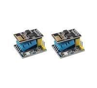 HALJIA 2PCS ESP8266 esp-01s Serial transceptor inalámbrico + Temperatura Humedad Monitor Compatible con Smart Home IOT Arduino DIY Kit