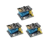 HALJIA 3PCS ESP8266 esp-01s Serial transceptor inalámbrico + Temperatura Humedad Monitor Compatible con Smart Home IOT Arduino DIY Kit