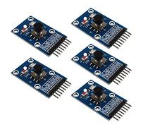 HALJIA 5 botones de navegación de cinco direcciones 5D Joystick módulo de teclado independiente compatible con 5D Rocker Joystick MCU AVR Game Arduino Joystick Accesorio de módulo de joystick