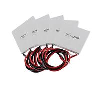 HALJIA 5 pcs TEC1 - 12706 - Disipador de calor termoeléctrico refrigeración Peltier placa módulo 12 V 60 W