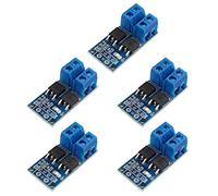 HALJIA 5 unidades 15 A 400 W DC 5 V-36 V Dual High Power Mosfet MOS FET Interruptor electrónico controlador módulo PWM ajuste placa de control