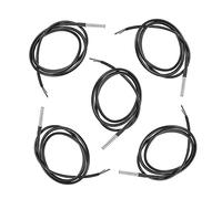HALJIA 5PCS Sensores de Temperatura Impermeables 18B20 Transductor Digital de Temperatura de 1 m, Cable de Resistencia Térmica con Sonda de Acero Inoxidable para Arduino Raspberry Pi