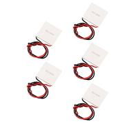 HALJIA 5PCS TEC1-12705 Semiconductor Disipador de Calor Termoeléctrico Enfriador Placa Peltier Módulo Elemente 40 x 40mm 12V 45 W