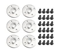HALJIA 6 Piezas Metal Servo Arm 25T Disco Matal Horns para RC Servos Robot de DIY