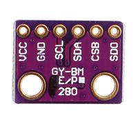 HALJIA Alta precisión 280-3.3 I2 C SPI Breakout presión barométrica Digital de Temperatura y Humedad módulo de Sensor Compatible con Arduino Raspberry Pi Brazo DIY etc.