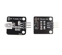 HALJIA Digital Receptor de Infrarrojos 38 KHz Infrared Sensor módulo de Memoria con transmisor Kit Set para Arduino