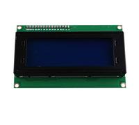 HALJIA IIC/I2C/TWI Serial 2004 20x4 Caracteres Pantalla LCD Módulo 2004 Módulo Escudo Azul Luz Negra Compatible con Arduino UNO MEGA R3