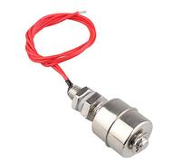 HALJIA Interruptor Flotante Sensor de Nivel de Agua Nivel de Agua líquida Interruptor Flotante de ángulo Recto Acuario de Acero Inoxidable L = 45 mm