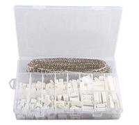 HALJIA Juego de conectores JST-XHP JST 1220 piezas de 2,54 mm, PCB de 2,54 mm, clavijas de terminales de paso Dupont, JST-PH 2/3/4/5/6/7/8/9 pines, cable adaptador de carcasa de enchufe macho y hembra