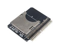 HALJIA Tarjeta SD a adaptador IDE de 2.5 pulgadas SDHC SDXC MMC a IDE 43 macho adaptador convertidor de 44 pines compatible con sistema DOS WINCE WIN98 XP VISTA NT WIN7 8 10 LINUX