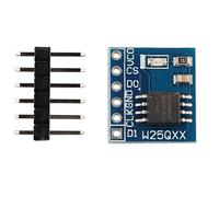 HALJIA w25q64 64 Mbit 8 MByte módulo de Memoria de Almacenamiento de Datos Flash SPI Interfaz BV FV