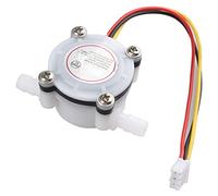 HALJIA yf-s401 0.5 - 5L/Min salón de Flujo de Agua Sensor Interruptor medidor de Flujo Caudalímetro Counter-White