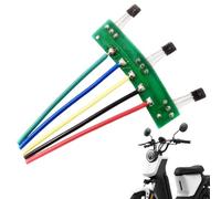 Hall Effect Sensor, Vehicle Circuit Board, Electric Scooter Motor Hall with PCB Cable, Plate Component, Compact Design, Sensor for Motor and Automotive Use Long Lasting Use