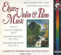 HALL LEONORE (piano) - Elgar - Complete Violin & Piano Works
