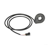 Hall Pas - Sensor eléctrico para pedal de bicicleta Speed Efor Sensor magnético de 12 impulsos, asistencia de potencia, asistencia de ciclismo, doble sensor ABS, plástico, negro, 95 cm