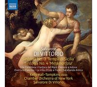 Chamber Orchestra of New York - Di Vittorio, S.: Sinfonias Nos. 3 and 4/ Ode Corelliana/ Fanfara Del Mare/ Venere E Adone