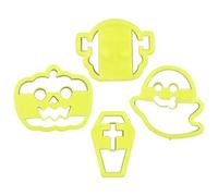 hall0ween c0okie cutters - Cookie Cutter hall0ween | Spooky Baking Molds | Haunted Pastry Shapers | bisscuit Baking Tools | Ghost Pumpkin bisscuit Cutter Set For Soft Clay Chocolate Cake Decorations