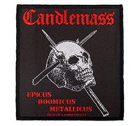 Halle 15 Candlemass Epicus Doomicus - Parche, diseño de vela, multicolor, S