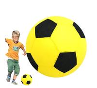 Hallenfußball Kinder - PVC Aufblasbarer Stoff Fußball 25cm | Rutschfestes Design Luftdichte Düse Trainingsball | Leichter Tragbarer Jugend Fußball Für Indoor Spiel Training