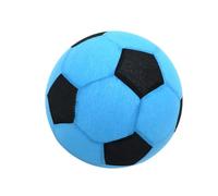Hallenfußball Kinder - PVC Aufblasbarer Stoff Fußball 25cm | Rutschfestes Design Luftdichte Düse Trainingsball | Leichter Tragbarer Jugend Fußball Für Indoor Spiel Training
