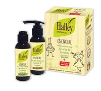 HALLEY Antipiox Tratamiento Antipiojos | Pack Loción 100ml + Champú 100ml + Lendrera + Gorro (con Aceites Esenciales)