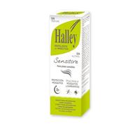 HALLEY - SENSITIVE Repelente de Insectos | Protección para Pieles Sensibles | Efectiva Hasta 8 horas frente al Mosquito Tigre | Emulsión Hidratante dermoprotectora Sin Perfume Ni Alcohol | +1 año