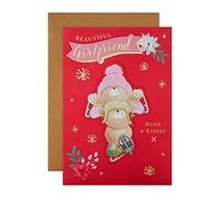 Hallmark 25561381 - Tarjeta de Navidad para novia, diseño lindo de Forever Friends, varios