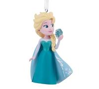 Hallmark Adorno Coleccionable de Elsa de Frozen de Disney, decoración para árbol de Navidad