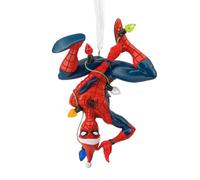 Hallmark Adorno Coleccionable de Marvel Spider-Man enredado en Luces de Hadas