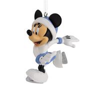 Hallmark Adorno de Minnie Mouse para Patinaje sobre Hielo, decoración de árbol de Disney, Adorno Colgante de Disney, Adorno Colgante de Navidad, Regalos para Navidad