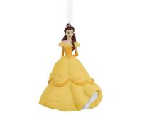 Hallmark Adorno de Princesa Bella, La Bella y la Bestia, Disney, Vestido Amarillo, decoración Colgante, Navidad, cumpleaños