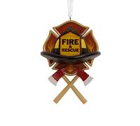 Hallmark Adorno navideño con Emblema de Fuego y Rescate