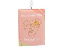 Hallmark Adorno navideño con Texto en inglés Always There for My Self Care Appreciation