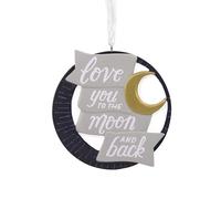 Hallmark Adorno navideño con Texto en inglés Love You to The Moon and Back