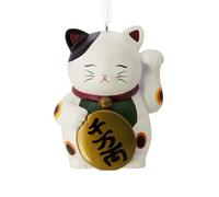 Hallmark Adorno navideño de Gato de la Suerte