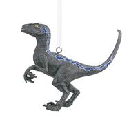 Hallmark Beta The Velociraptor - Adorno Colgante para árbol del Mundo jurásico, Adorno Colgante de Resina, Adorno Colgante de Navidad, Regalos para Navidad