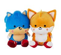 Hallmark Better juntos Sega Sonic The Hedgehog Magnetic Plush Toys (Sonic and Tails) Juego de 2 regalos para nios y fanticos