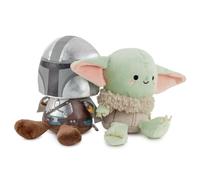Hallmark Better Together Star Wars The Mandalorian - Peluche magn tico (Mando y Grogu) de 5 pulgadas, regalo para ni os y fans